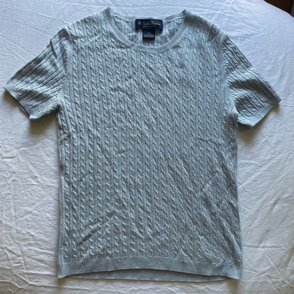 Silk/Cashmere light blue sweater